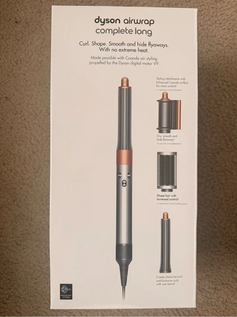 Dyson Airwrap i.d. Multi-Styler in Prussian Blue with Copper Accents